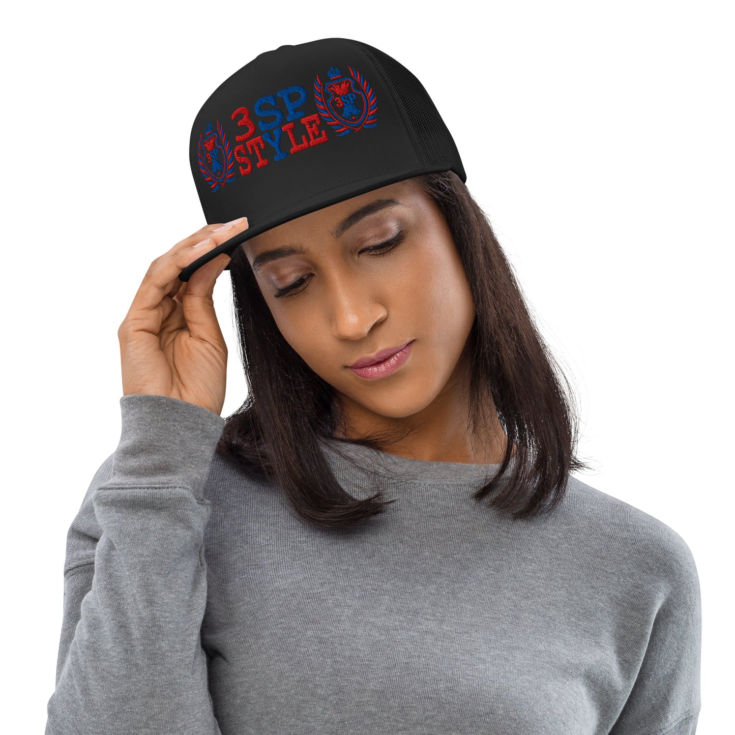 3SP STYLE Embroidered Trucker Hat (Free Shipping )