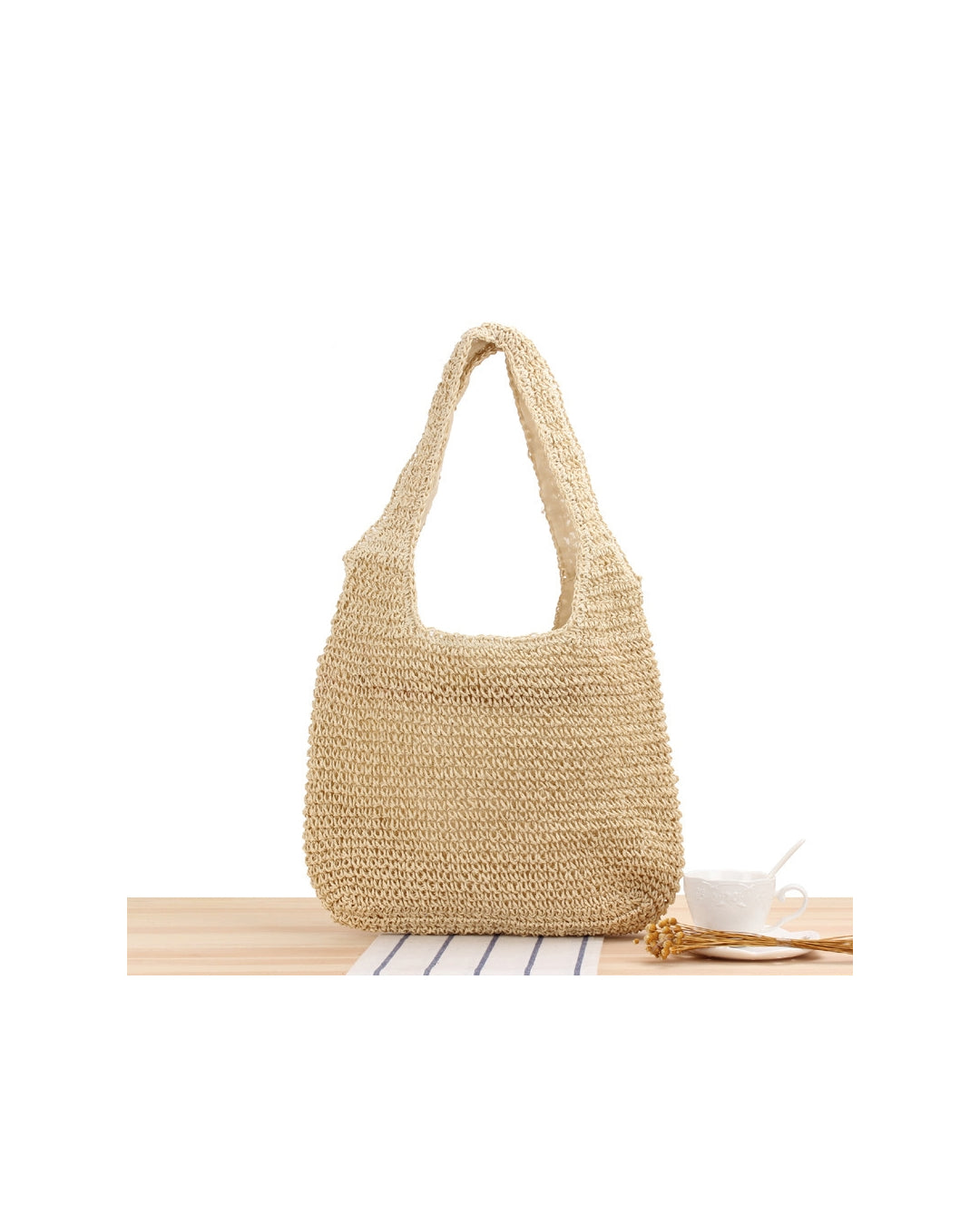 Leisure One Shoulder Straw Woven Bag