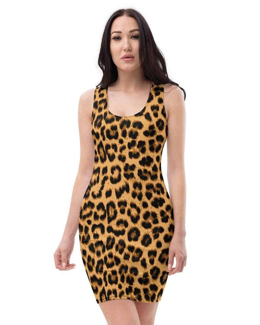 Leopard Print Sublimation Dress 3SP STYLE