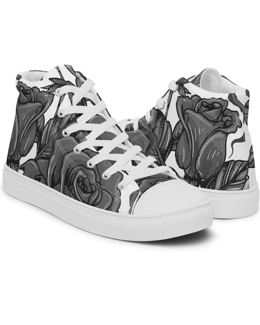 3SP STYLE Women’s High top Rose Canvas shoes