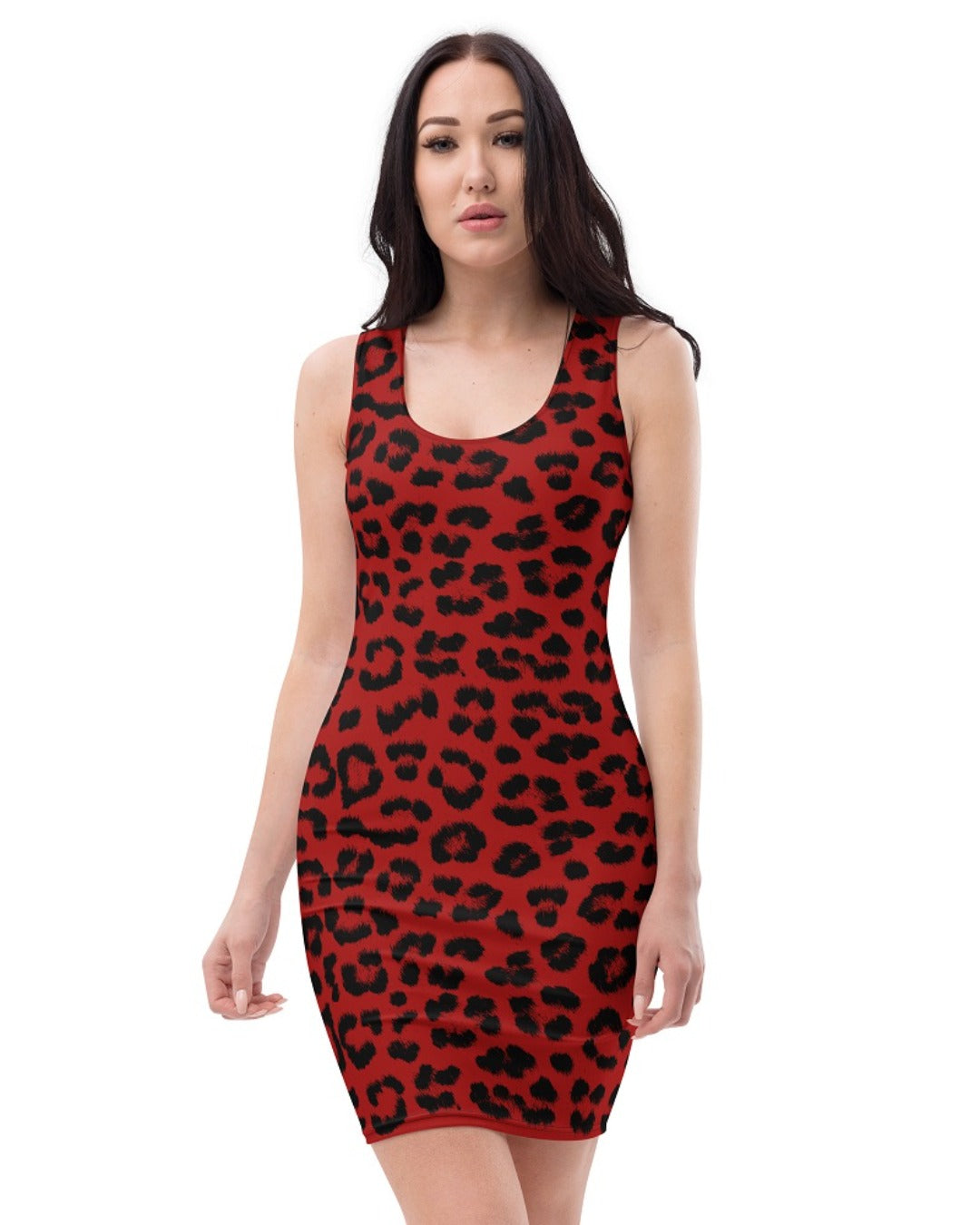 Leopard Print Sublimation Dress 3SP STYLE