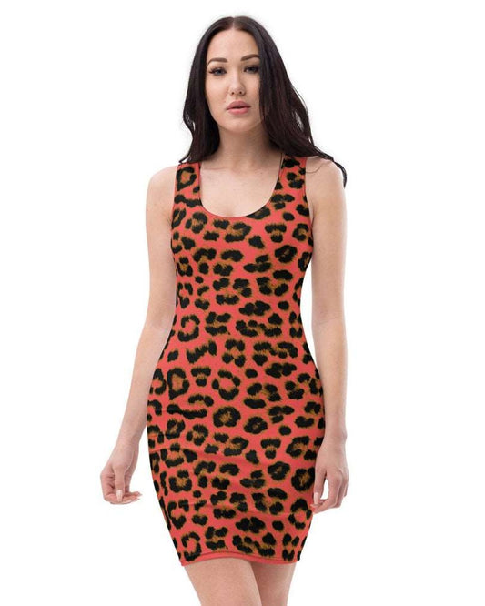 Leopard Print Sublimation Dress 3SP STYLE