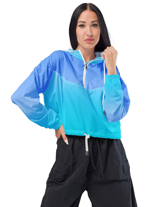 Beautiful Women’s cropped windbreaker