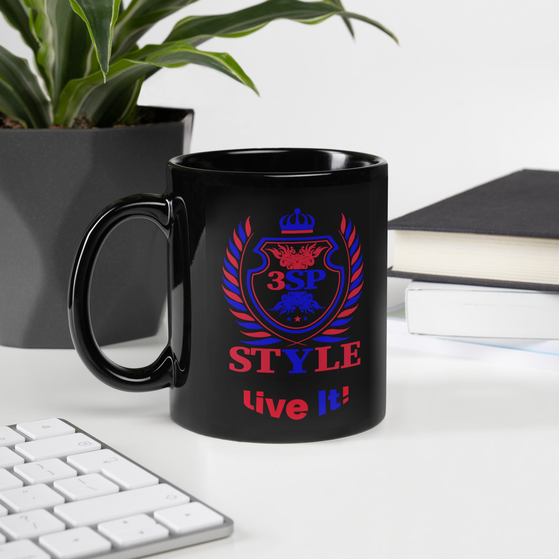 "Start your day with intention and style with the 3SP STYLE 'Live It' Glossy Mug. Featuring a sleek, modern design and an inspiring message, this mug serves as the perfect reminder to live fully, every moment. Whether it’s your morning coffee or afternoon tea, let this vibrant, glossy mug energize your day and add a touch of motivation to your routine."