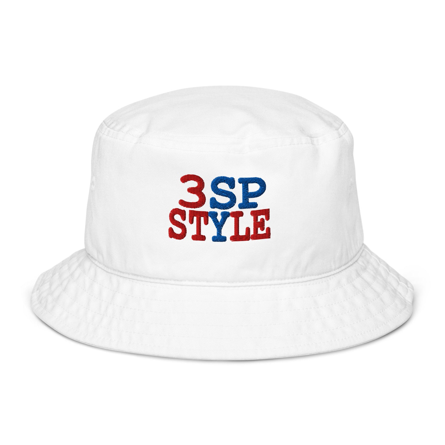 3SP STYLE Embroidered Cotton Bucket Hat (Free Shipping)