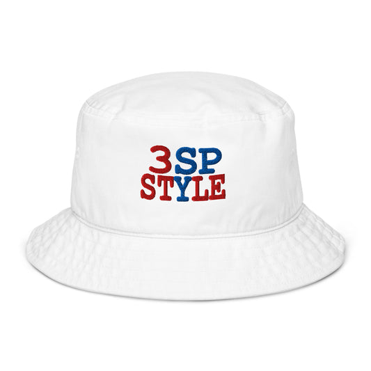 3SP STYLE Embroidered Cotton Bucket Hat (Free Shipping)