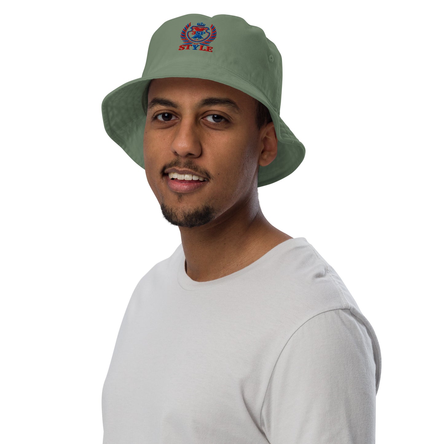 3SP STYLE Embroidered  Cotton Bucket Hat (Free Shipping)