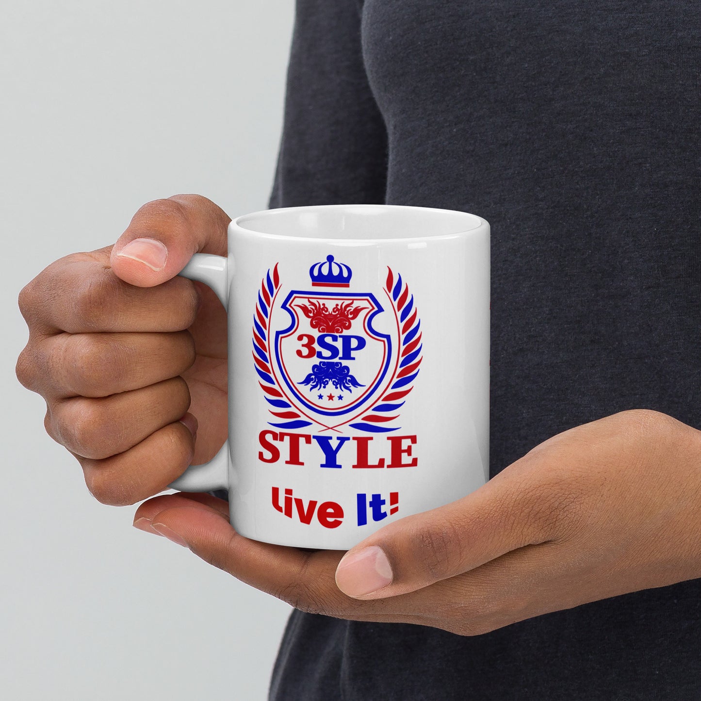 "Start your day with intention and style with the 3SP STYLE 'Live It' Glossy Mug. Featuring a sleek, modern design and an inspiring message, this mug serves as the perfect reminder to live fully, every moment. Whether it’s your morning coffee or afternoon tea, let this vibrant, glossy mug energize your day and add a touch of motivation to your routine."